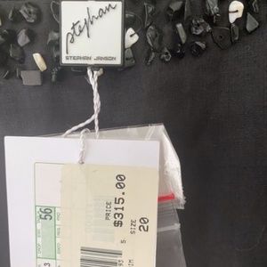 NWT Stephan Janson linen top, Sz 20